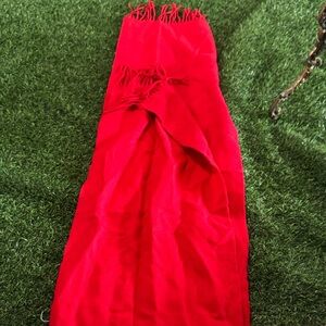 Elegant Red Women's scarf